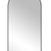 Zdjęcie EMPORIA Libra lustro portal 50×100 czarny mat + LED