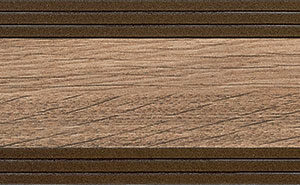 Domino Dover wood mat listwa ścienna 60,8x7,3