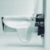 Zdjęcie ROCA Gap miska WC wisząca Square Rimless biała z ukrytymi mocowaniami