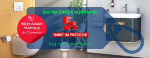 Rabat -5% na wszystkie zakupy w Jorapol. Promocja do 22.04.2024!